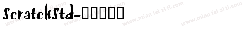 ScratchStd字体转换