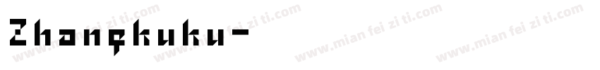 Zhangkuku字体转换