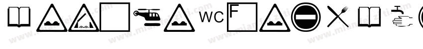 BigruiwxianBlackGBV10字体转换