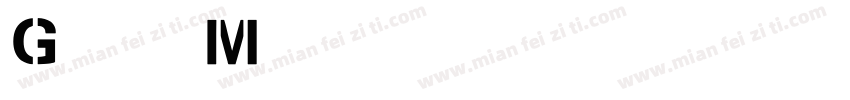 GoodMorning英文字体字体转换