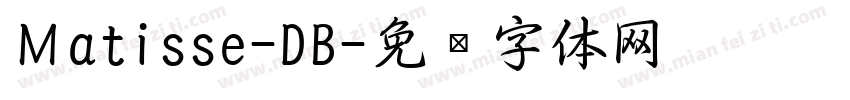 Ｍatisse-DB字体转换