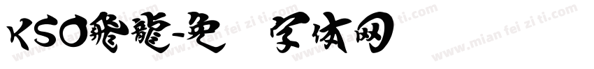 KSO飛龍字体转换