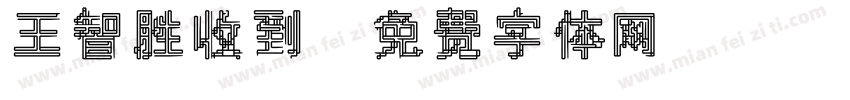 王智胜收到字体转换