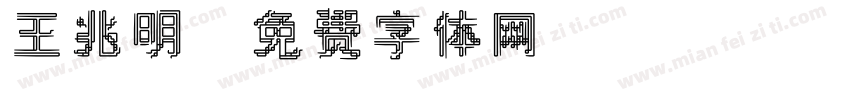 王兆明字体转换