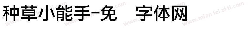 种草小能手字体转换