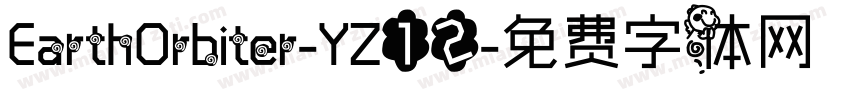 EarthOrbiter-YZ12字体转换