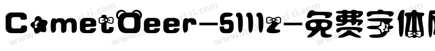 CometDeer-5111z字体转换