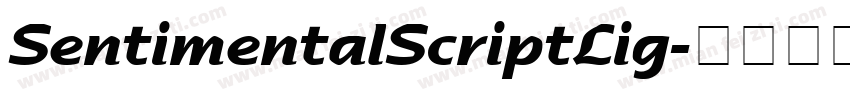 SentimentalScriptLig字体转换