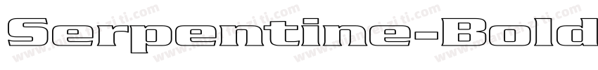 Serpentine-Bold-Bold字体转换