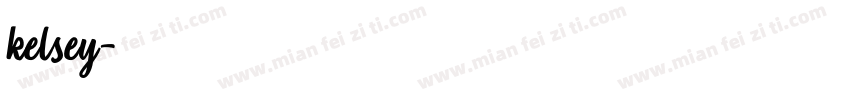 kelsey字体转换