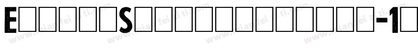 ErodedStrikethrough-1lZM字体转换
