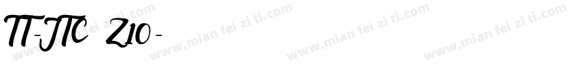 TT-JTCウインZ10字体转换