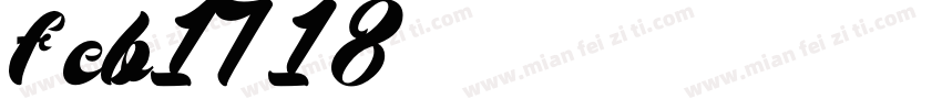 fcb1718字体转换