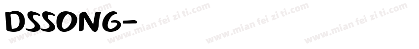 DSSONG字体转换