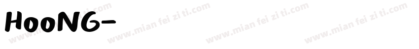 HooNG字体转换