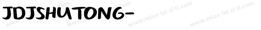 JDJSHUTONG字体转换