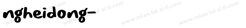ngheidong字体转换