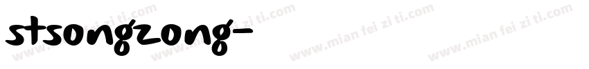 stsongzong字体转换