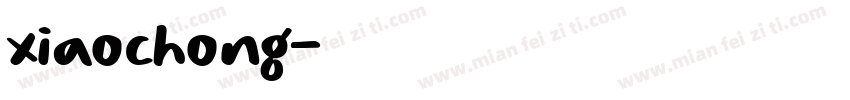 xiaochong字体转换