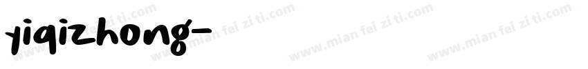 yiqizhong字体转换