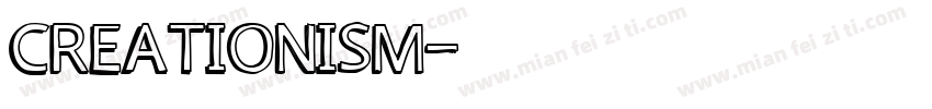 Creationism字体转换