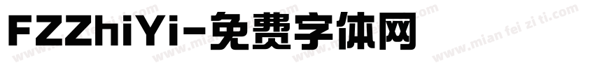 FZZhiYi字体转换