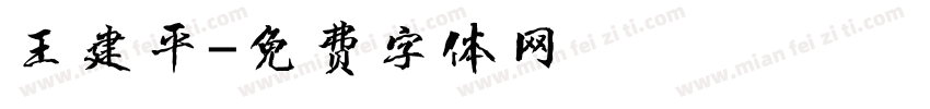 王建平字体转换