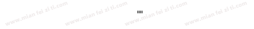bizminchomedium字体转换