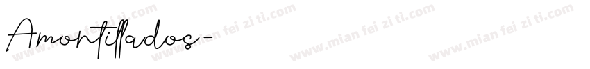 Amontillados字体转换
