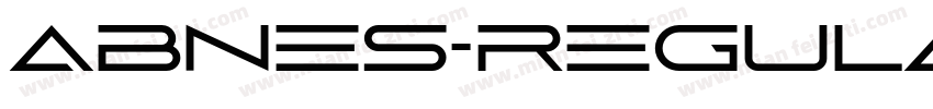 abnes-Regula字体转换