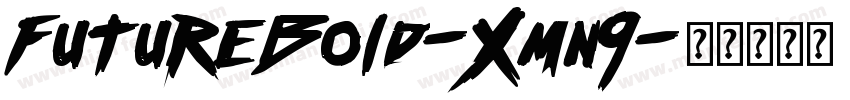 FutureBold-Xmn9字体转换