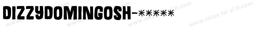 DizzyDomingoSH字体转换