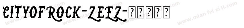 CityOfRock-ZeEZ字体转换