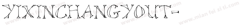 yixinchangyout字体转换