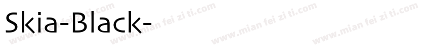 Skia-Black字体转换