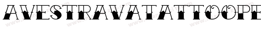 AvestravaTattooPe字体转换