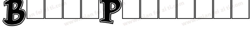 BrownPro-blod字体转换