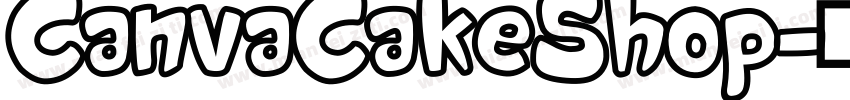CanvaCakeShop字体转换