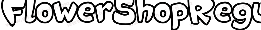 FlowerShopRegular-e6mx字体转换