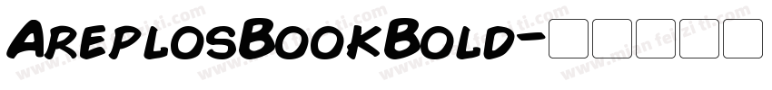 AreplosBookBold字体转换