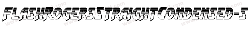 FlashRogersStraightCondensed-5AG8字体转换