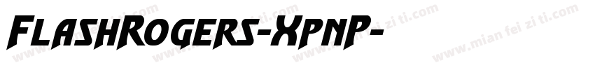 FlashRogers-XpnP字体转换