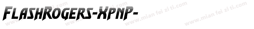 FlashRogers-XpnP字体转换