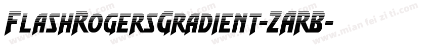 FlashRogersGradient-ZARB字体转换
