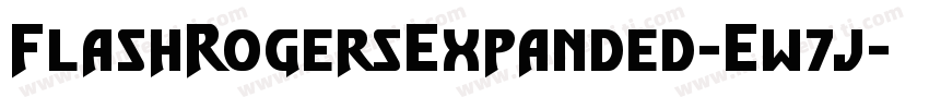 FlashRogersExpanded-Ew7j字体转换