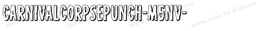 CarnivalCorpsePunch-m5nv字体转换