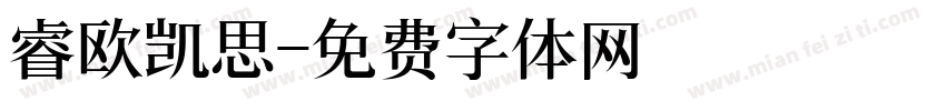 睿欧凯思字体转换
