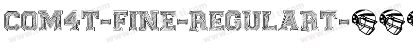 COM4t-Fine-Regulart字体转换