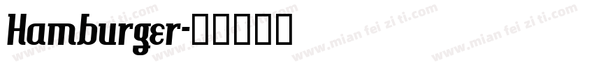 Hamburger字体转换