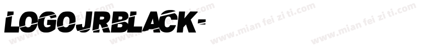 logojrblack字体转换